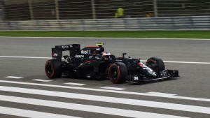www.sutton-images.com Jenson Button (GBR) McLaren MP4-31 at Formula One World Championship, Rd2, Bahrain Grand Prix Practice, Bahrain International Circuit, Sakhir, Bahrain, Friday 1 April 2016.